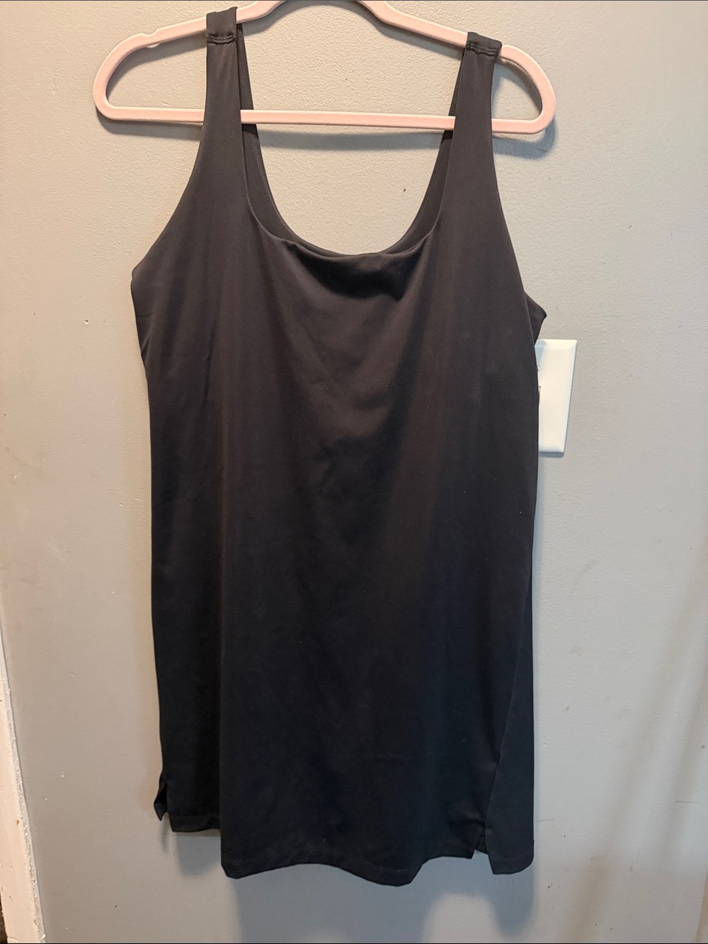 Classic Black Women's Tank Top old navy athletic dress